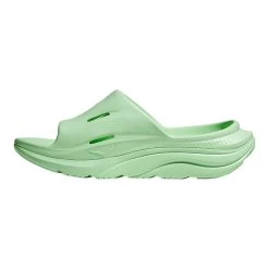 Hoka Unisex Ora Recovery Slide 3 - Lime Glow/Lime Glow - Regular (D) -Sneaker Store LIGLLIGL D7