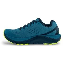 Topo Athletic Men's Ultraventure 3 Trail Shoe- Blue/Lime- Regular (D) -Sneaker Store M060.Blue Lime 05