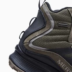 Merrell Men's Moab Speed Thermo Mid Waterproof Hiking Boot - Olive - Regular (D) 16 Merrell Men's Moab Speed Thermo Mid Waterproof Hiking Boot - Olive - Regular (D) -Sneaker Store MRLM J066915 021621 S21 007 1