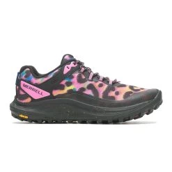 Merrell Women's Antora 3 Trail Running Shoe - Rainbow Leopard - Regular (B)
