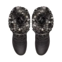 NORTH FACE Women's Shellisata IV Luxe Waterproof Boots - TNF Black/Gardenia White - Regular (B) -Sneaker Store NF0A7W48 R0G detailinstep