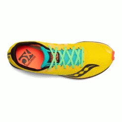 Saucony Women's Kilkenny XC8 Spike - Yellow Mutant- Regular (B) -Sneaker Store S19068 10 3