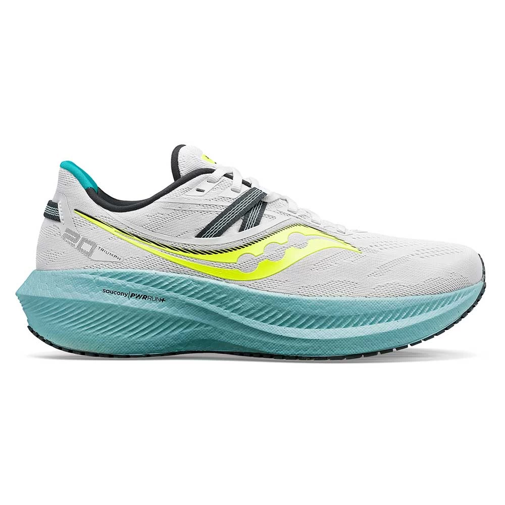 Saucony Men's Triumph 20 Running Shoe - Fog/Mineral - Regular (D) 3 Saucony Men's Triumph 20 Running Shoe - Fog/Mineral - Regular (D)