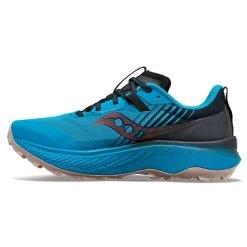 Saucony Men's Endorphin Edge Trail Shoe- Ocean/Black- Regular (D) 9 Saucony Men's Endorphin Edge Trail Shoe- Ocean/Black- Regular (D) -Sneaker Store S20773 31 2