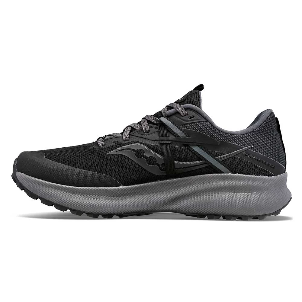 Saucony Men's Ride 15 Tr Gtx Trail Shoe - Black/Charcoal 5 Saucony Men's Ride 15 Tr Gtx Trail Shoe - Black/Charcoal - Image 3