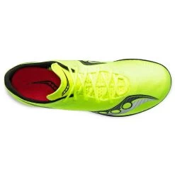 Saucony Men's Velocity MP Track Spike - Citron/Black 10 Saucony Men's Velocity MP Track Spike - Citron/Black -Sneaker Store S29099 05 3