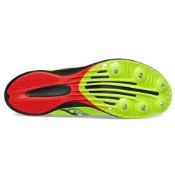 Saucony Men's Velocity MP Track Spike - Citron/Black 11 Saucony Men's Velocity MP Track Spike - Citron/Black -Sneaker Store S29099 05 4