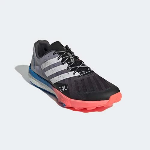 ADIDAS Men's Terrex Speed Ultra Trail Running Shoe - Core Black/Crystal White/Turbo - Regular (D) 6 ADIDAS Men's Terrex Speed Ultra Trail Running Shoe - Core Black/Crystal White/Turbo - Regular (D) - Image 4
