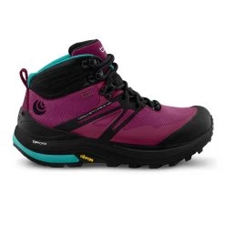 Topo Athletic Women's Trailventure 2 Waterproof Hiking Boot- Raspberry/Black - Regular (B)