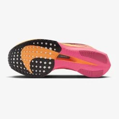 Women's Nike ZoomX Vaporfly Next % 3 Running Shoe - Hyper Pink/Black/Laser Orange- Regular (B) -Sneaker Store a04104f5 fbb2 4bc3 8d82 b7167b88498a
