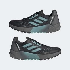 ADIDAS Women's Terrex Agravic Flow 2 Trail Shoe- Core Black/Mint Ton/Ftwr White- Regular (B) -Sneaker Store ccce873bb08a472f9b4bae1400a2e4f2 9366