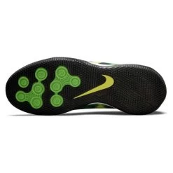 JR Nike Phantom GT2 DF SW IC Soccer Shoe - Black/Mtlc Platinum/Green Strike -Sneaker Store dm0740 003 phsuh000
