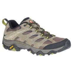 Merrell Men's Moab 3 Hiking Shoe- Walnut/Moss- Regular (D)