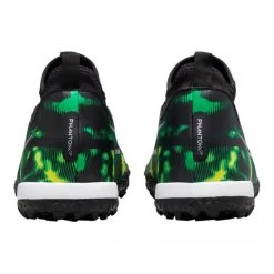 Nike JR Phantom GT2 DF SW TF Soccer Shoe - Black/Mtlc Platinum/Green Strike -Sneaker Store nike phantom gt2 academy df tf sw jr dm0741 003 football shoes green multicolor green 5 790x790 1