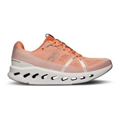 On Running Women's Cloudsurfer Running Shoe - Flame/White - Regular (B)