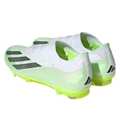 Unisex Adidas X CRAZYFAST.2 FG Soccer Shoe - White, Core Black, Lucid Lemon - Regular (D) -Sneaker Store zapatos adidas x crazyfast 2 firm ground boots hq4533 ftwwht cblack luclem 0000302546732 2